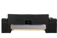 Load image into Gallery viewer, Zoya Smart Multifunctional King Size Bed Made with Wood in Black
