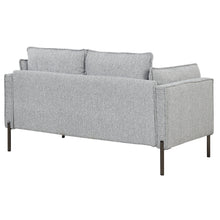 Load image into Gallery viewer, 56&quot; Modern Style Sofa Linen Fabric Loveseat Small Love Seats Couch for Small Spaces,Living Room,Apartment
