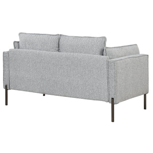 56" Modern Style Sofa Linen Fabric Loveseat Small Love Seats Couch for Small Spaces,Living Room,Apartment