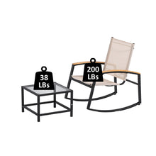 Load image into Gallery viewer, 3 Piece Patio Set for Outdoor
