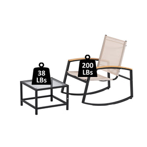 3 Piece Patio Set for Outdoor