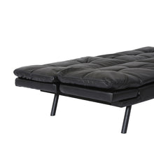 Load image into Gallery viewer, Convertible Memory Foam Futon Couch Bed, Modern Folding Sleeper Sofa-SF267PUBK
