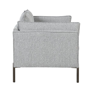 56" Modern Style Sofa Linen Fabric Loveseat Small Love Seats Couch for Small Spaces,Living Room,Apartment