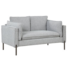 Load image into Gallery viewer, 56&quot; Modern Style Sofa Linen Fabric Loveseat Small Love Seats Couch for Small Spaces,Living Room,Apartment
